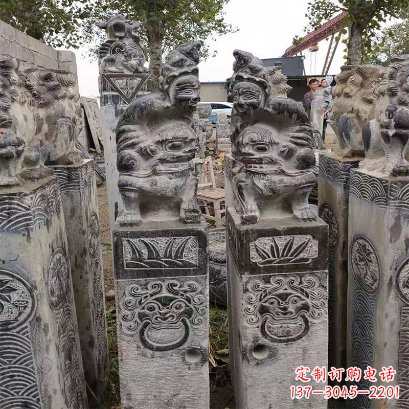 湖南中领雕塑——历久弥新的拴马桩雕塑