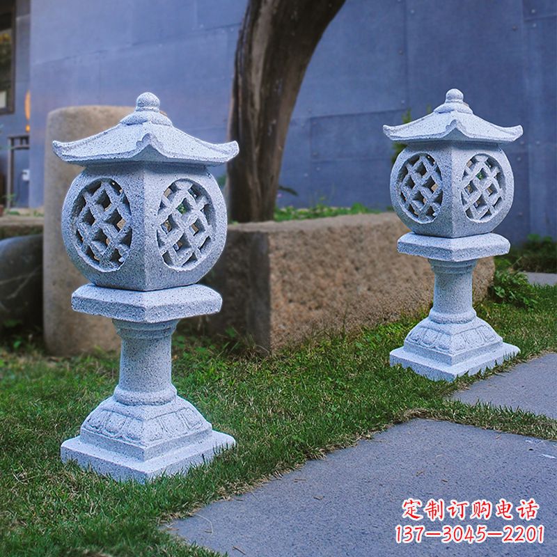 湖南花岗岩石灯笼