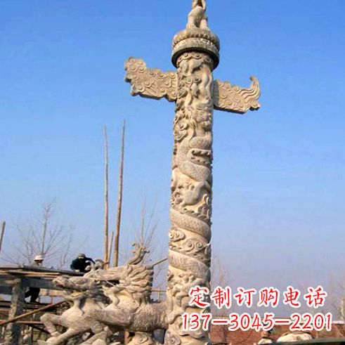 湖南华表柱子雕塑
