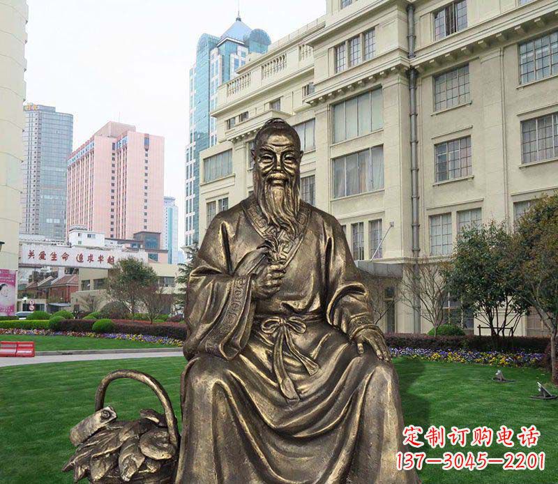 湖南精美古典——华佗古代名人铜雕