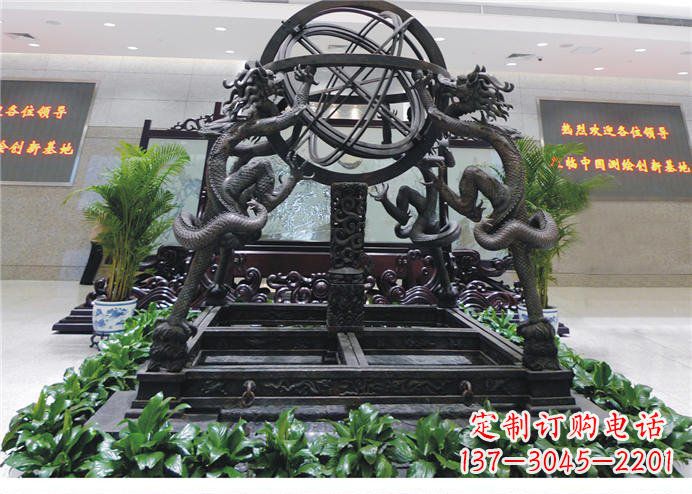 湖南浑天仪古铜雕:将古雅气息带入家居