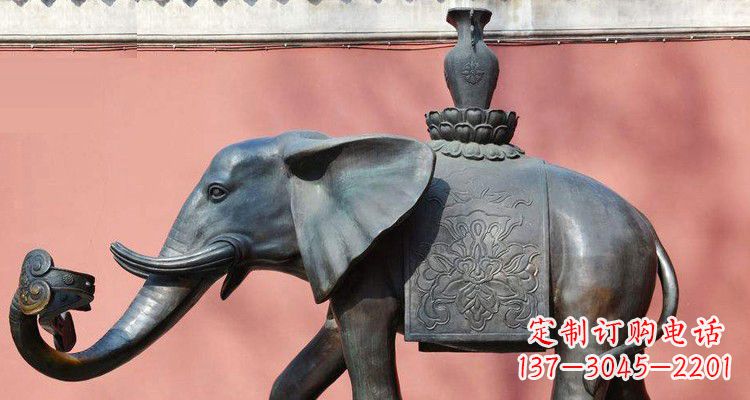 湖南吉祥大象铜雕,匠心之作