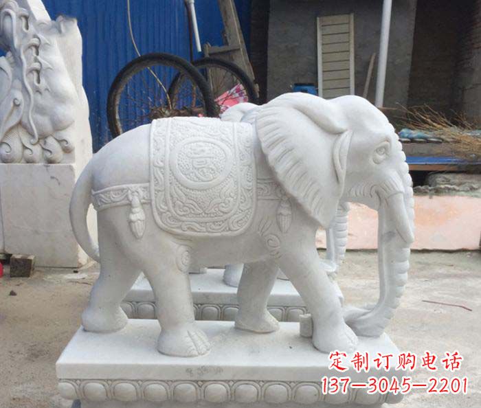湖南精美大象雕塑,门口装点新灵感