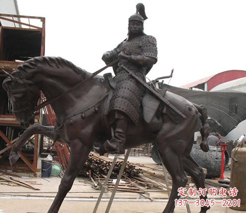 湖南将军骑马铜雕,聚焦古典品质