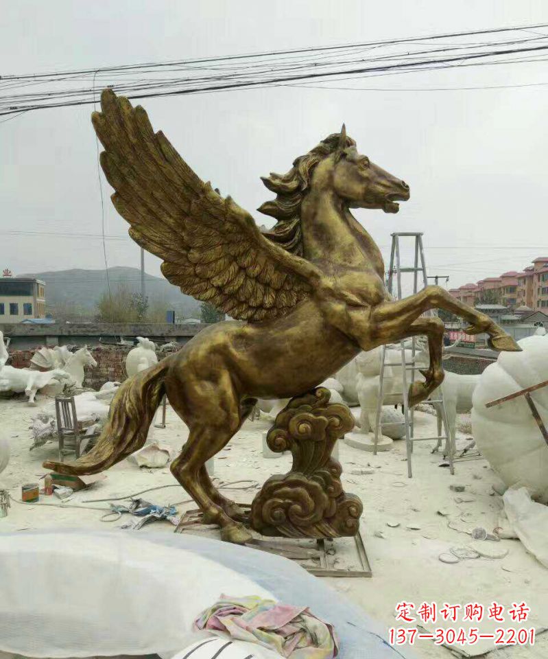 湖南祥云飞马铜雕,艺术品之美