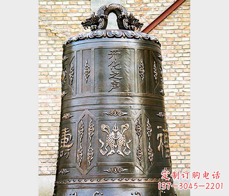 湖南金光寺景观铜钟—让你的家园完美演绎传统韵味