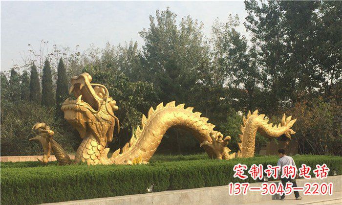 湖南中领雕塑:传承传统,铸就精美金龙雕塑