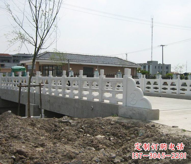湖南景区大理石栏板石雕 (6)