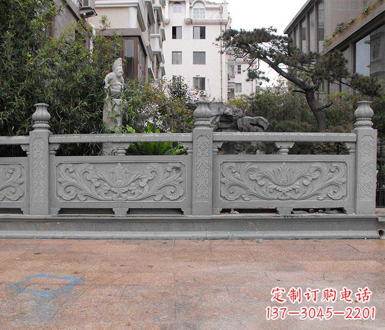 湖南景区大理石栏板石雕 (8)