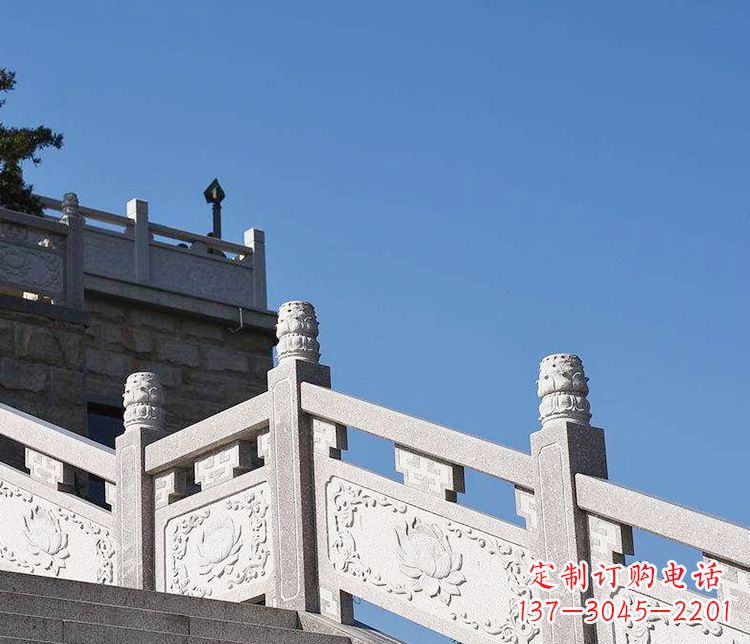 湖南景区大理石栏板石雕_2 (3)