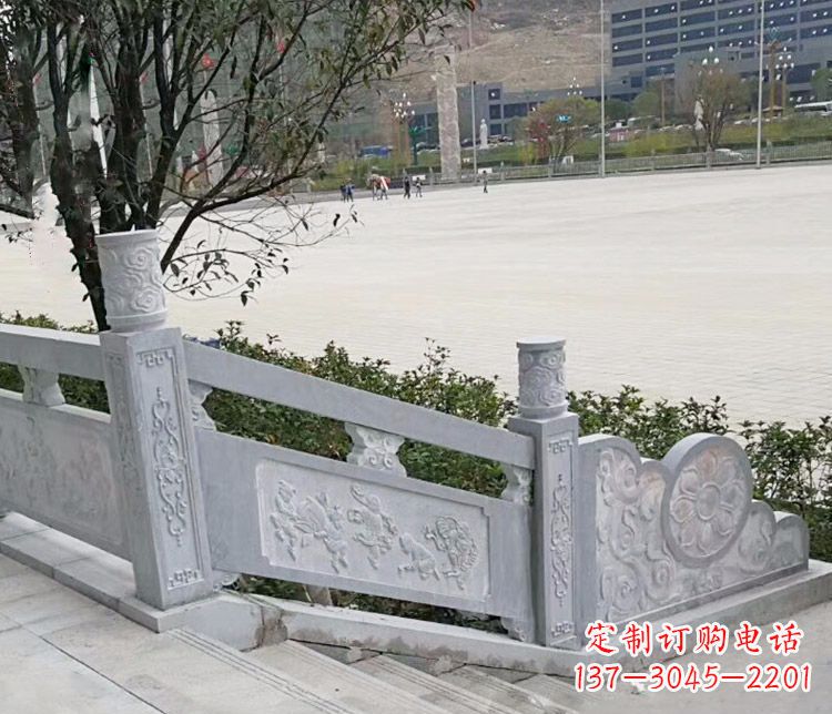湖南景区大理石栏板石雕_2 (5)
