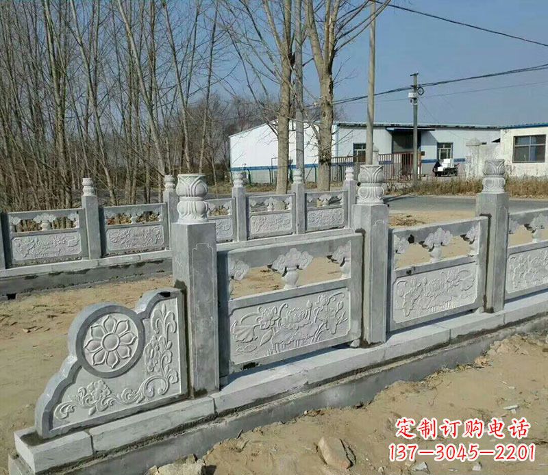 湖南景区大理石栏板石雕_2 (7)