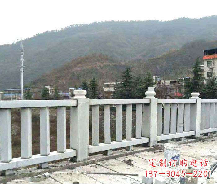 湖南景区大理石栏杆石雕