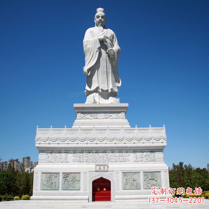 湖南礼赞中国古代思想家孟子,领雕塑迎来高雅雕塑定制!