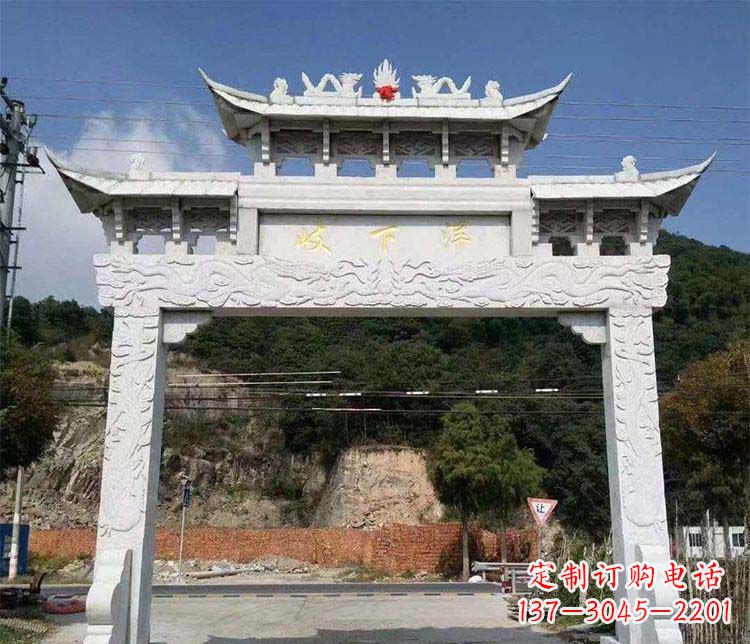 湖南中领雕塑是一家专注于牌坊雕塑设计与定制的…