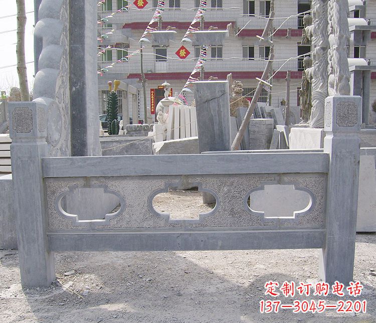 湖南景区镂空仿古栏板石雕 (2)