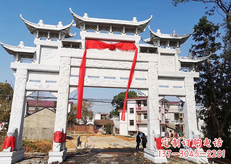 湖南九襄石雕牌坊
