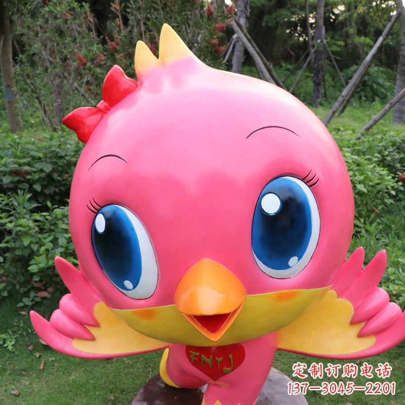 湖南中领雕塑精致玻璃鸽子雕塑