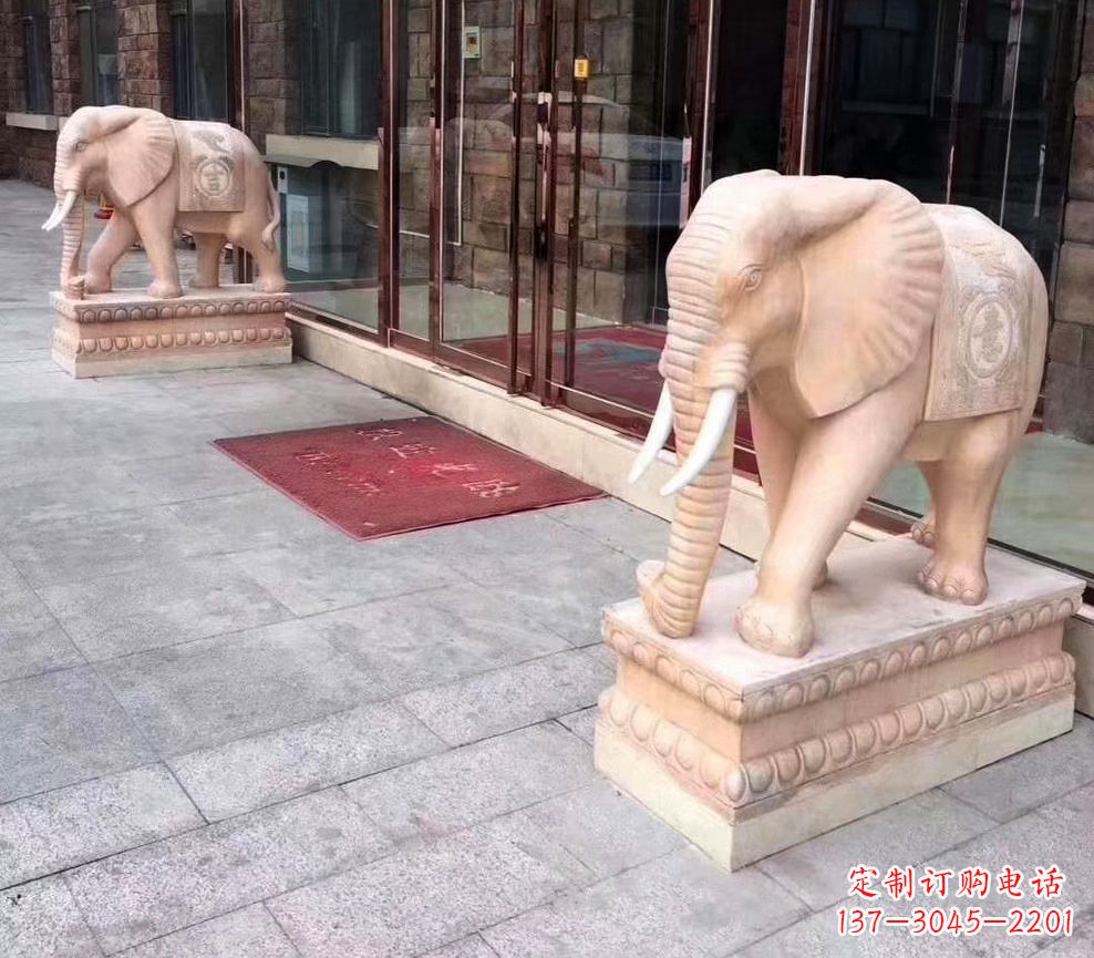 湖南中领雕塑--精美大象雕塑
