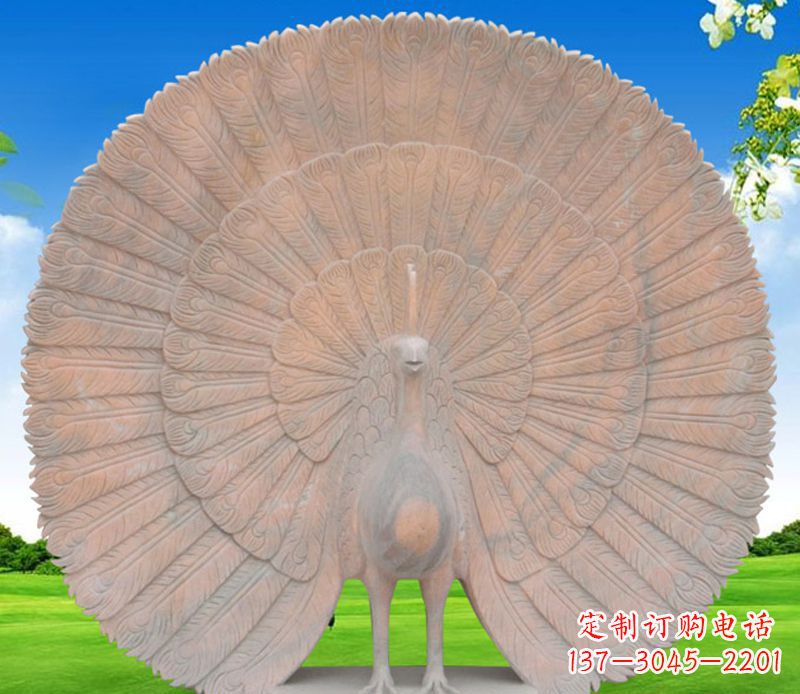 湖南专业手工孔雀雕塑提升空间艺术氛围