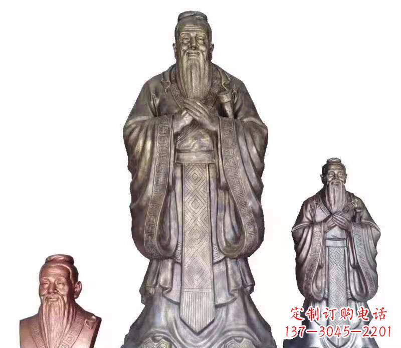 湖南中领雕塑推出的精美古典孔子雕塑,是一款集…