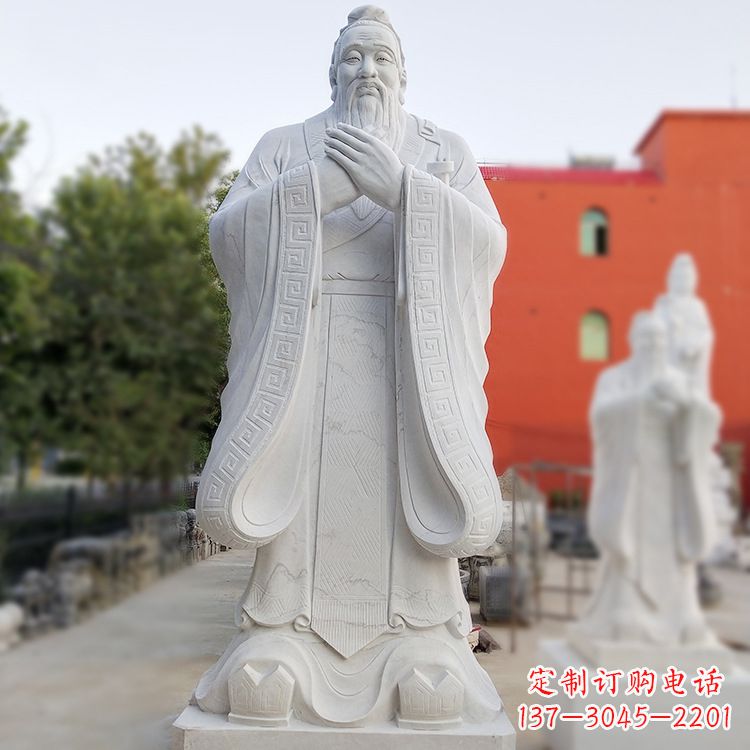 湖南中领雕塑精心打造的精美孔子雕塑,为您打造…