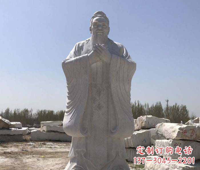 湖南中领雕塑|传承古代精神:孔子雕塑