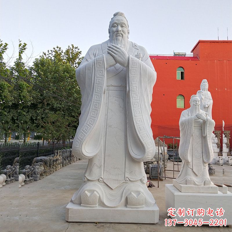 湖南孔子圣像雕塑