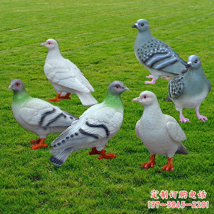 湖南兰州和平鸽雕塑