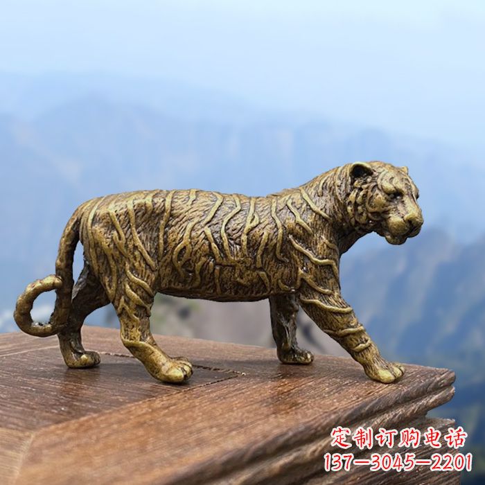 湖南中领雕塑推出的复古铜老虎雕塑,为您带来古…