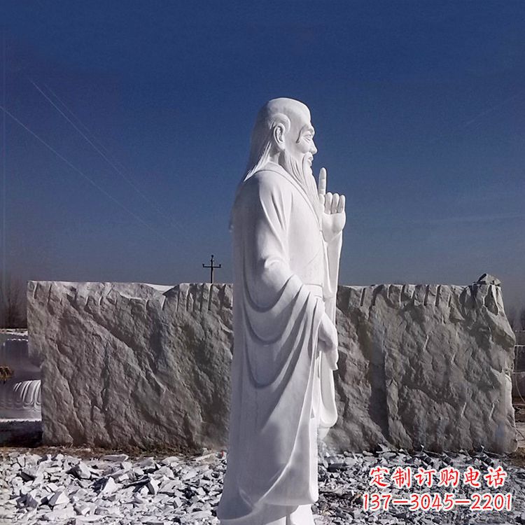 湖南精美老子雕塑，充满哲学精髓