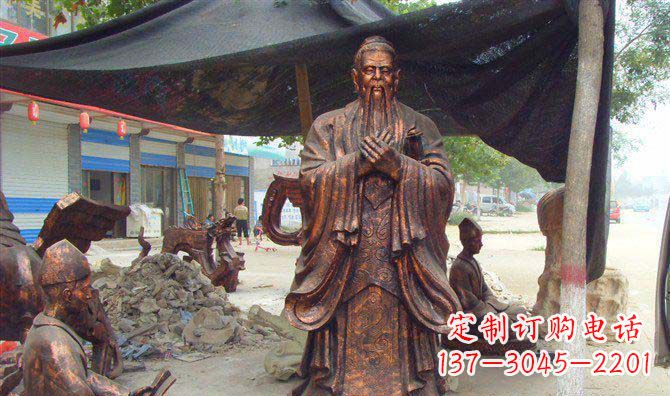 湖南庆祝古代大师老子诞辰,尊贵的老子雕塑定制