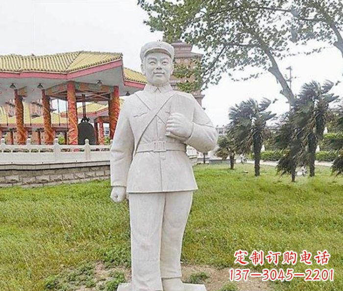 湖南雷锋石雕——传承奉献精神