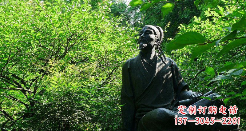 湖南李白铜雕,精致细腻,让你收藏永不凋谢