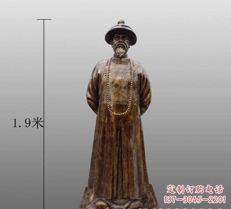 湖南为您量身定制林则徐铜雕像
