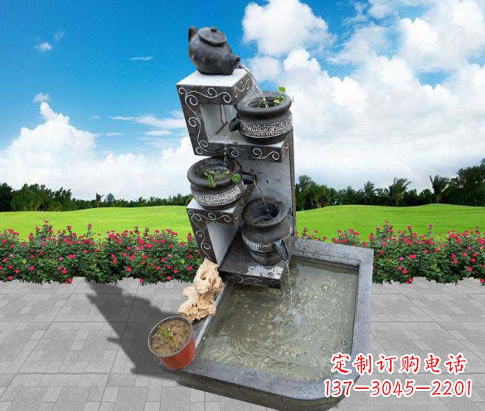 湖南极具特色的水槽雕塑