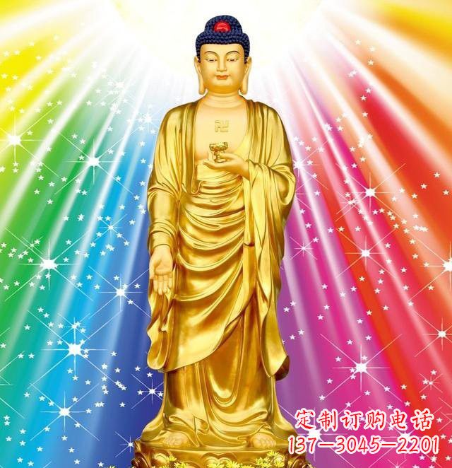 湖南中领雕塑推出的鎏金如来神佛铜雕,专为仪式…