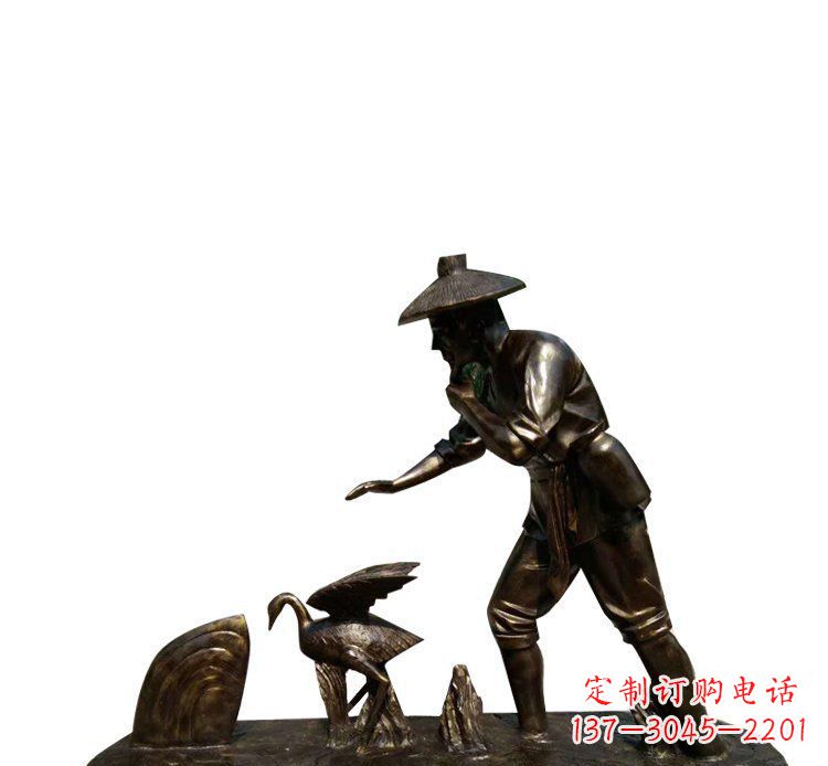 湖南精湛工艺,精致鸬鹚雕塑