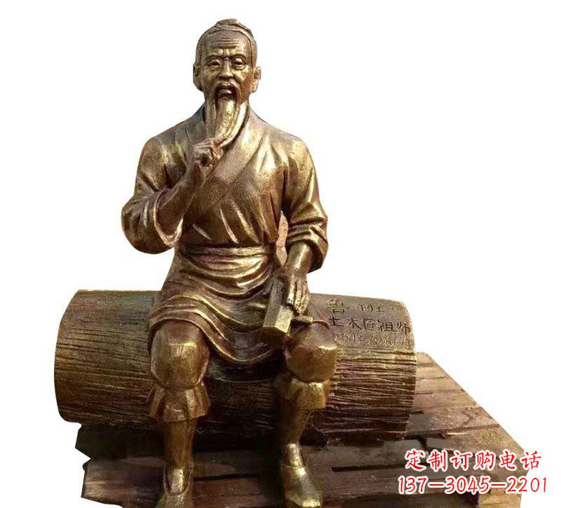 湖南高质量鲁班铜雕塑让您的家居空间洋溢艺术氛围