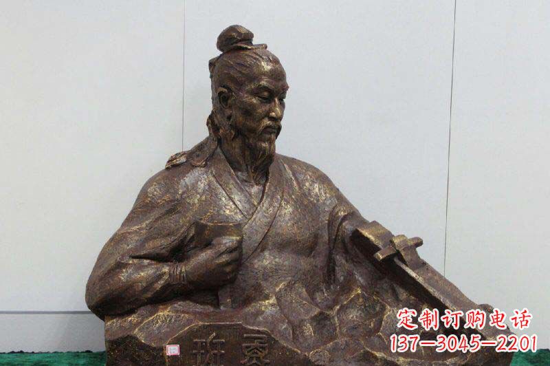 湖南鲁班雕塑,古代名人铜雕定制