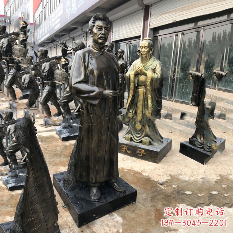 湖南打造经典鲁迅雕塑，传承文化精神