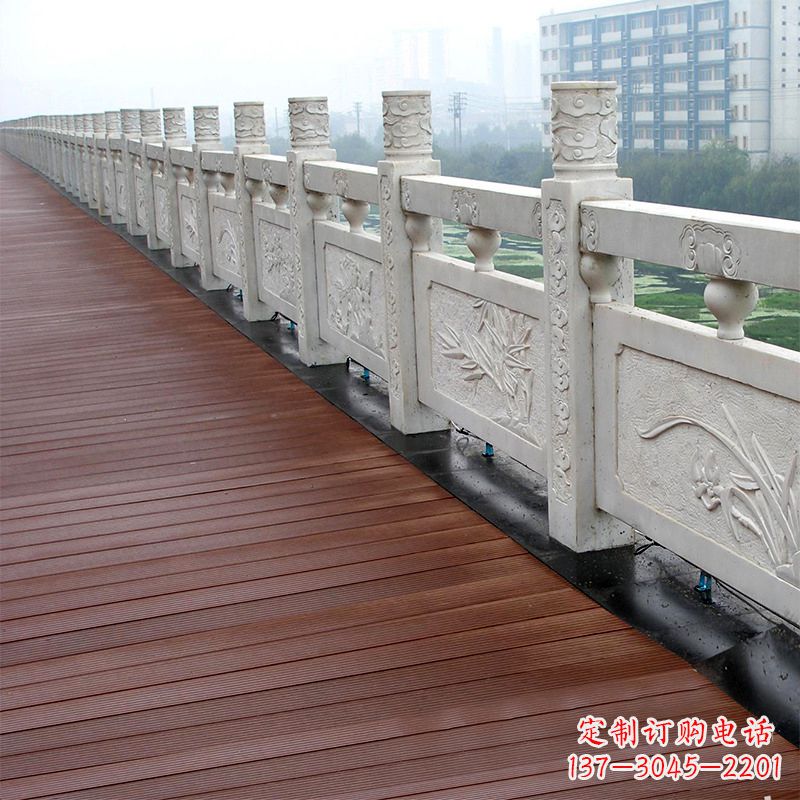 湖南中领雕塑|路桥石栏板雕塑