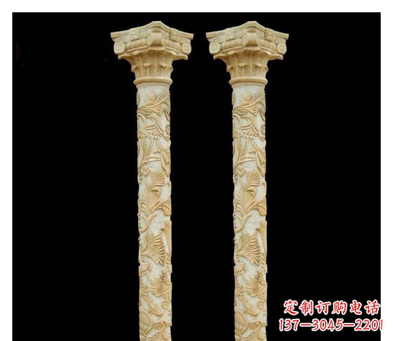 湖南罗马风格砂岩马雕塑