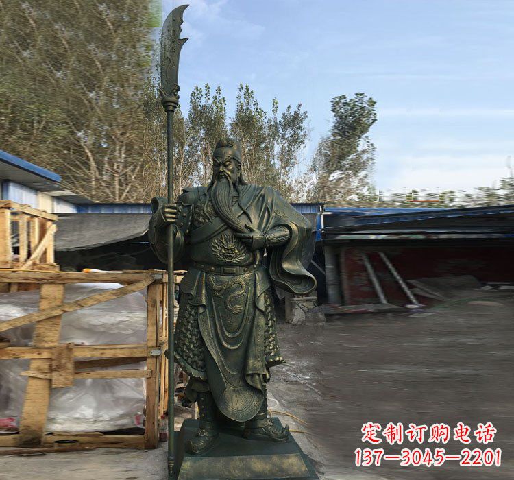 湖南中领雕塑公司推出的关公铜雕,将给您的家和…