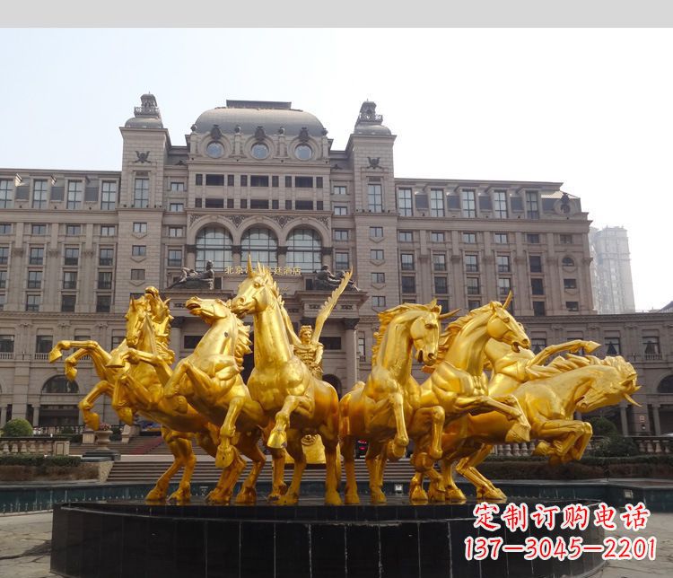 湖南马动物铜雕,令您流连忘返