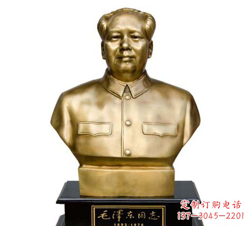 湖南毛泽东头像铜雕,让您近距离感受伟人的气质