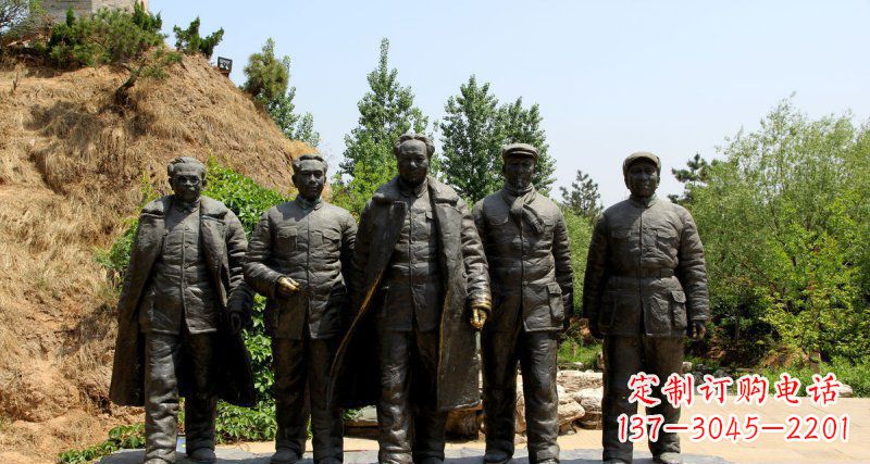 湖南传承历史,永记心间——中领雕塑毛主席人物铜雕