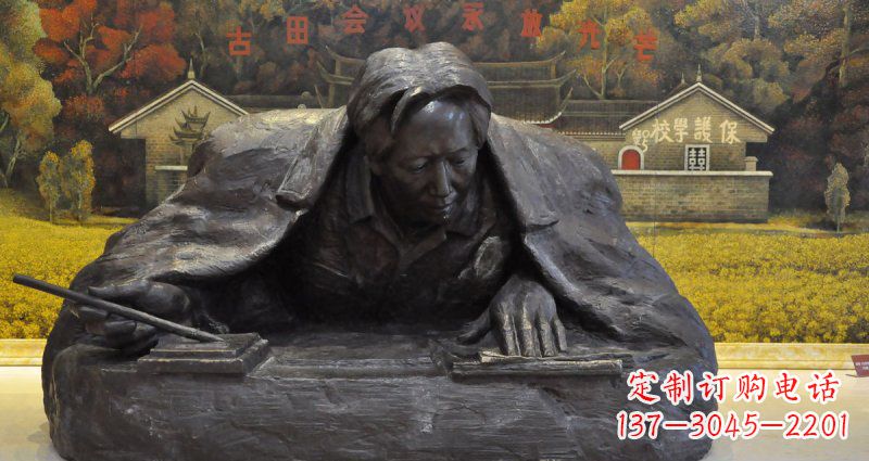 湖南雕刻毛主席专属铜雕