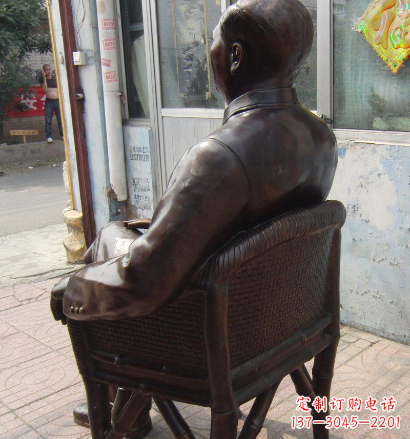 湖南伟大领袖铜雕塑,缅怀毛主席伟大的一生