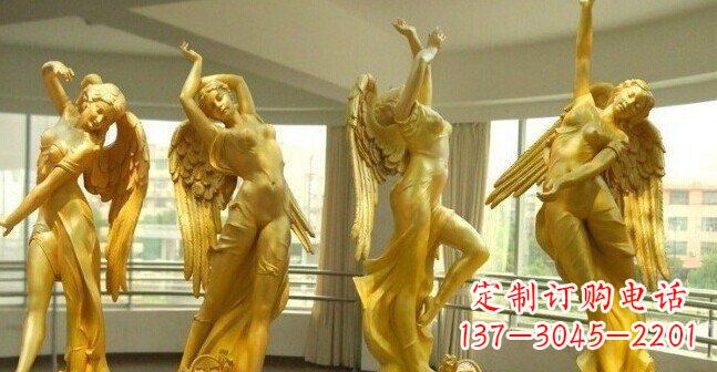 湖南西方天使雕塑,精美绝伦